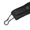 Harnds AK4010 Nylon Sheath with Carabiner Knife Holder with Belt Clip Elastic Side Panels Black Knife Bag Multi Tool Holster Knife Sheaths