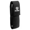 Harnds AK4010 Nylon Sheath with Carabiner Knife Holder with Belt Clip Elastic Side Panels Black Knife Bag Multi Tool Holster Knife Sheaths