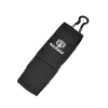 Harnds AK4010 Nylon Sheath with Carabiner Knife Holder with Belt Clip Elastic Side Panels Black Knife Bag Multi Tool Holster Knife Sheaths