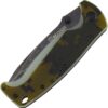 HARNDS CK7201 Disguiser Pocket Knife with Black Stonewash Tactical Folding Knife with 9Cr18MoV Steel Blade Camo G10 and 2Cr13 Handle Framelock