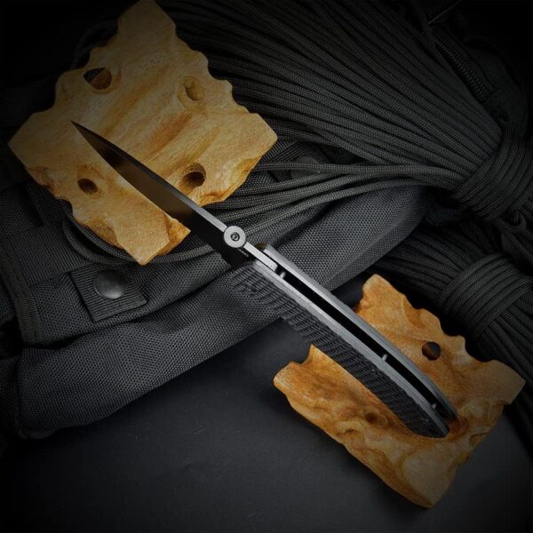 HARNDS CK6016 Folding Knife 9Cr18MoV Blade G10 Handle Outdoor Camping Knife