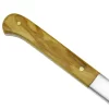 Tonife HKT3103 Gent Fixed-blade Knife with 5Cr15MoV Stainless Steel Blade Peeling Knife with Olive Wood Handle & Kydex Sheath