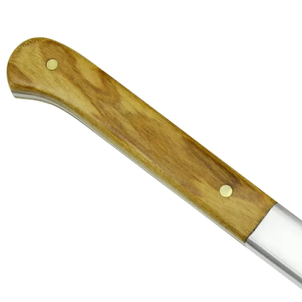 3 Tonife HKT3103 Gent Fixed-blade Knife with 5Cr15MoV Stainless Steel Blade Peeling Knife with Olive Wood Handle & Kydex Sheath