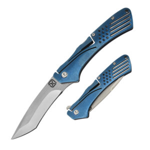 Klecker TG-14 Slice Flipper Tanto Folding Knife with Sandvik 12C27 Blade and Stainless Steel Handle