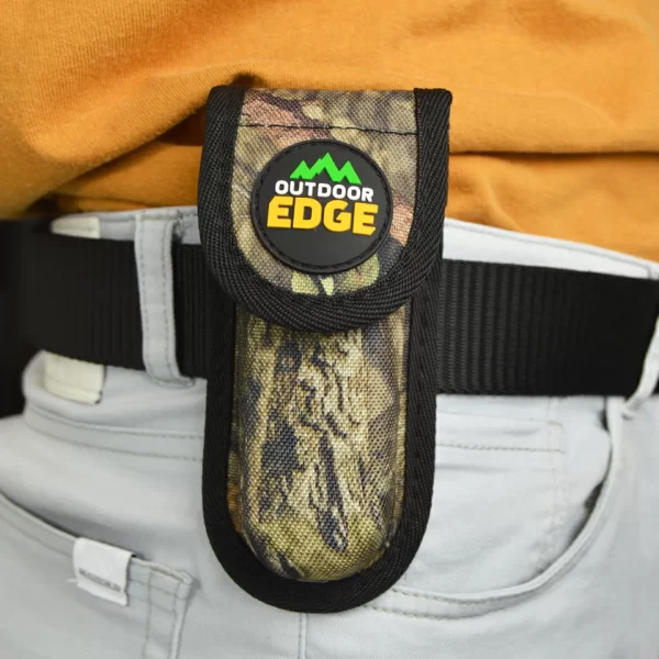 Dokka Outdoor Birchwood Handle and Folding Knife with Triple Laminated Stainless Steel Blade for Camping Fishing and Hiking